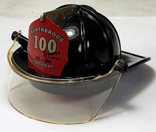 First Gear Fire Helmet 2001 Replica Diecast Firefighter Bank 100 Year Northbrook