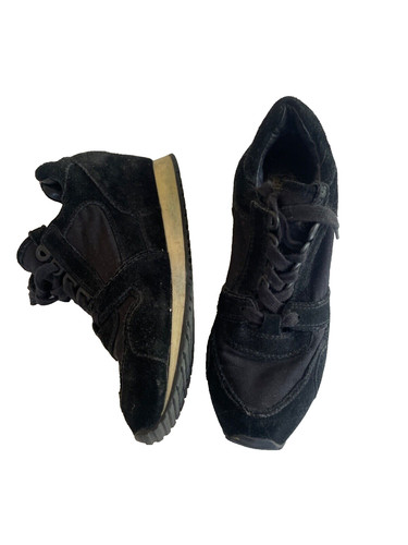 Black pre owned ash - pre, suede