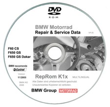 Bmw F650 CS-GS-Dakar-R-S (2000-2007)  manuali officina - repair manuals su cd
