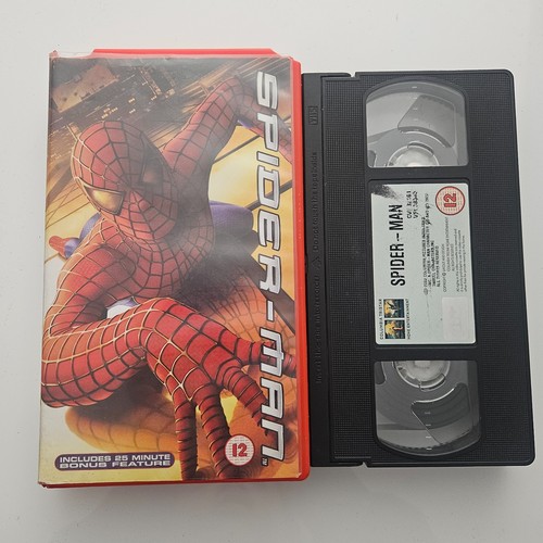 Vhs family movie spiderman - vhs,