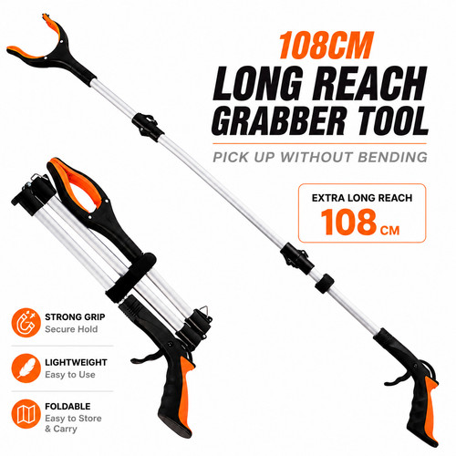 Grabber stick foldable long - stick,