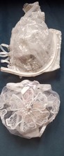 Agent Provocateur  White Bra and Thong Set Size 36 D and Size 10 BNWT