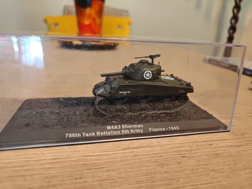 Diecast model m4a3 sherman - model,