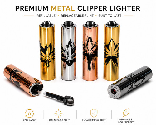 Genuine clipper metal leaf - genuine,