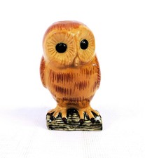 Small Quail Pottery Brown Owl