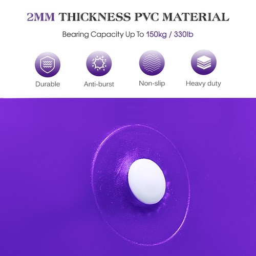 Purple 65cm anti burst - anti-burst, yoga