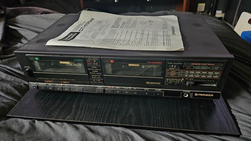 Pioneer 1170w cassette deck - pioneer,