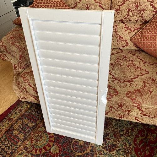 Perfect fit white pvc - pvc, shutters