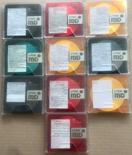 10 TDK 80 mins used mini discs