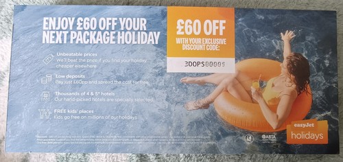 Easyjet voucher for - ,