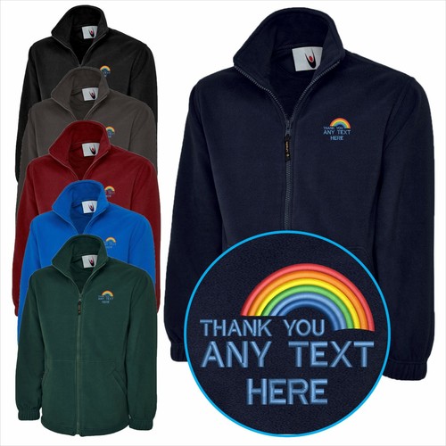 Thank you rainbow embroidered - rainbow,