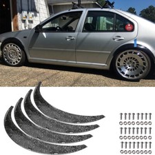 4X For VW Passat B5 B6 Flexible Fender Flares Wide Body Wheel Arches Mudguards