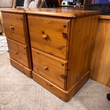 Vintage Ducal Pine 2 Drawer