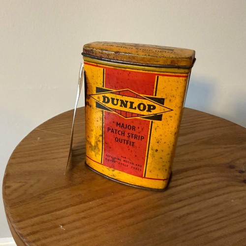 Vintage dunlop tin major - dunlop,