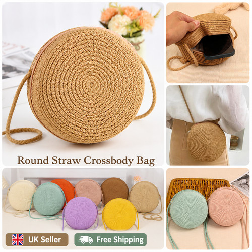 Women round straw - round,