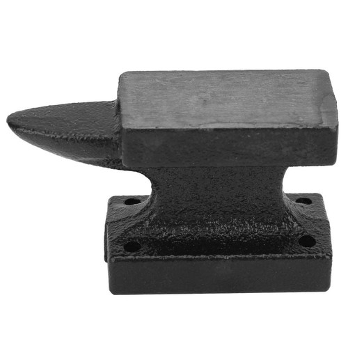Rugged cast iron anvil - cast,
