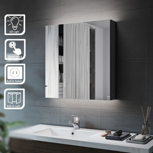 Backlit led bathroom mirror - bathroom,