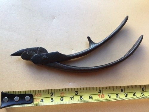 Antique unusual tin opener - antique,