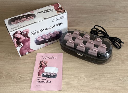 Carmen ceramic heated clips - carmen,