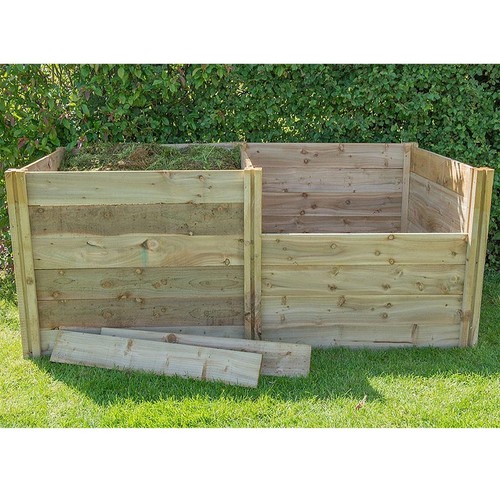 Garden compost bin - garden,