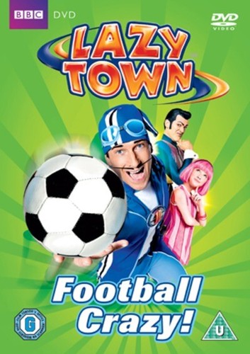 Lazytown football crazy dvd - football,