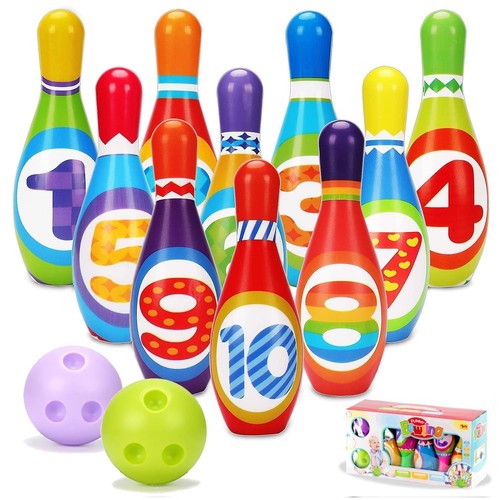 Kids bowling play set skittles - kids,