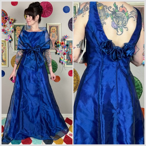 Vintage 1980s royal blue - royal,