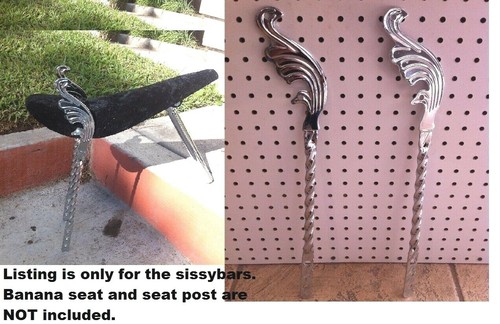Custom bicycle sissybars wing - bicycle,
