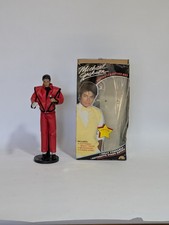 Michael Jackson THRILLER  12" Action Doll - Vintage 1984 Boxed 