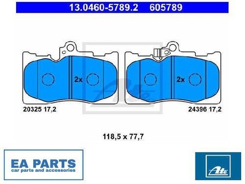 Brake pad set disc - brake,