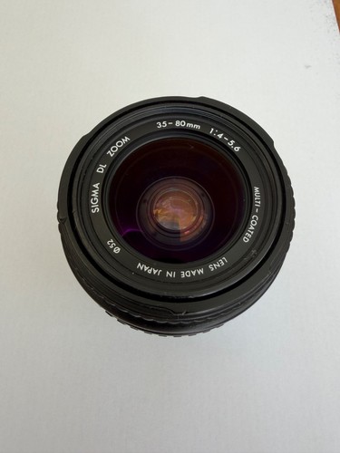 Sigma 80mm zoom lens in - sigma,