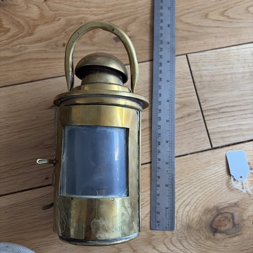 Vintage brass marine - brass, oil