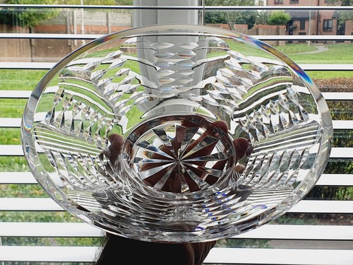 Rare large waterford crystal - large,