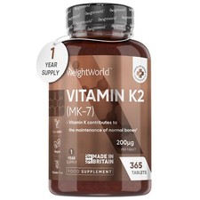 Vitamin K2 - 365 Tablets -