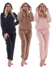 Ladies Fleece Pyjama Set Soft