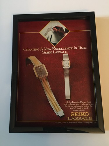 Seiko lassale watches 1981 - lassale, watches-1981