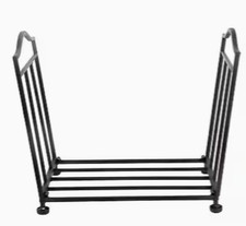 Firewood Rack, Foldable Metal