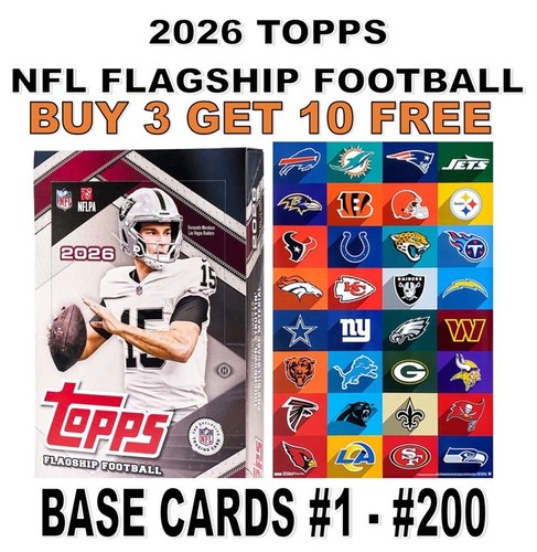 2026 topps nfl flagship - nfl,