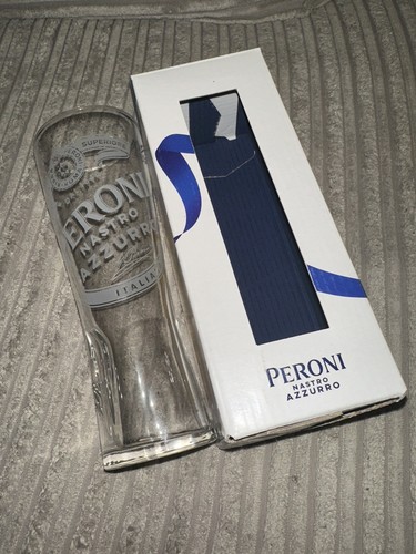 Peroni half pint - half, glasses