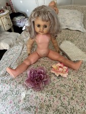 Tall Vintage Pram Doll 1960s