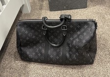 *NEW* Louis Vuitton Keepall Bandoulière 45 Monogram Eclipse Bag M40569 + Receipt