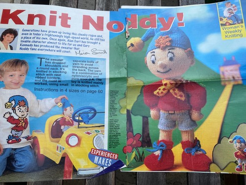 Knit noddy toy pattern by - knit,