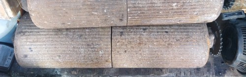 Spilt rear roller - roller, for