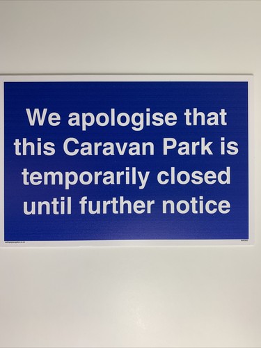 Caravan park temporarily - caravan,