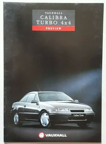 Vauxhall calibra turbo 4x4 - turbo,