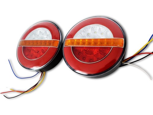 24v led round rear - round,