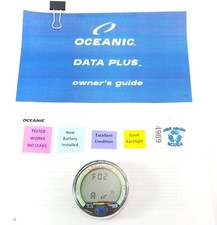 Oceanic Data Plus Air & Nitrox Puck Scuba Dive Computer + Manual EXCELLENT #4989