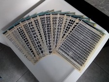 LETRASET DRY TRANSFER RUB ON