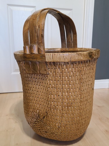 Chinese rice basket woven - chinese,