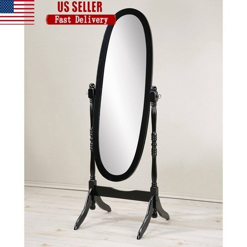 Black cheval mirror full - cheval, body